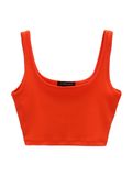Áo Croptop Basic Sleeveless Bend