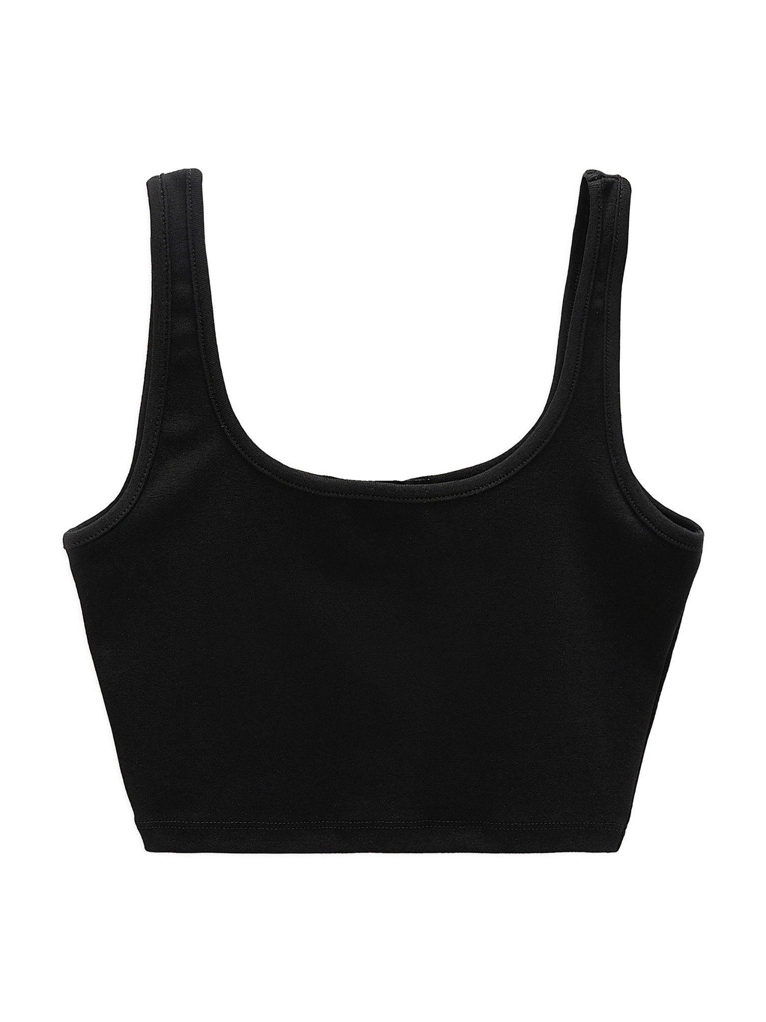 Áo Croptop Basic Sleeveless Bend