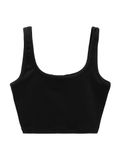 Áo Croptop Basic Sleeveless Bend
