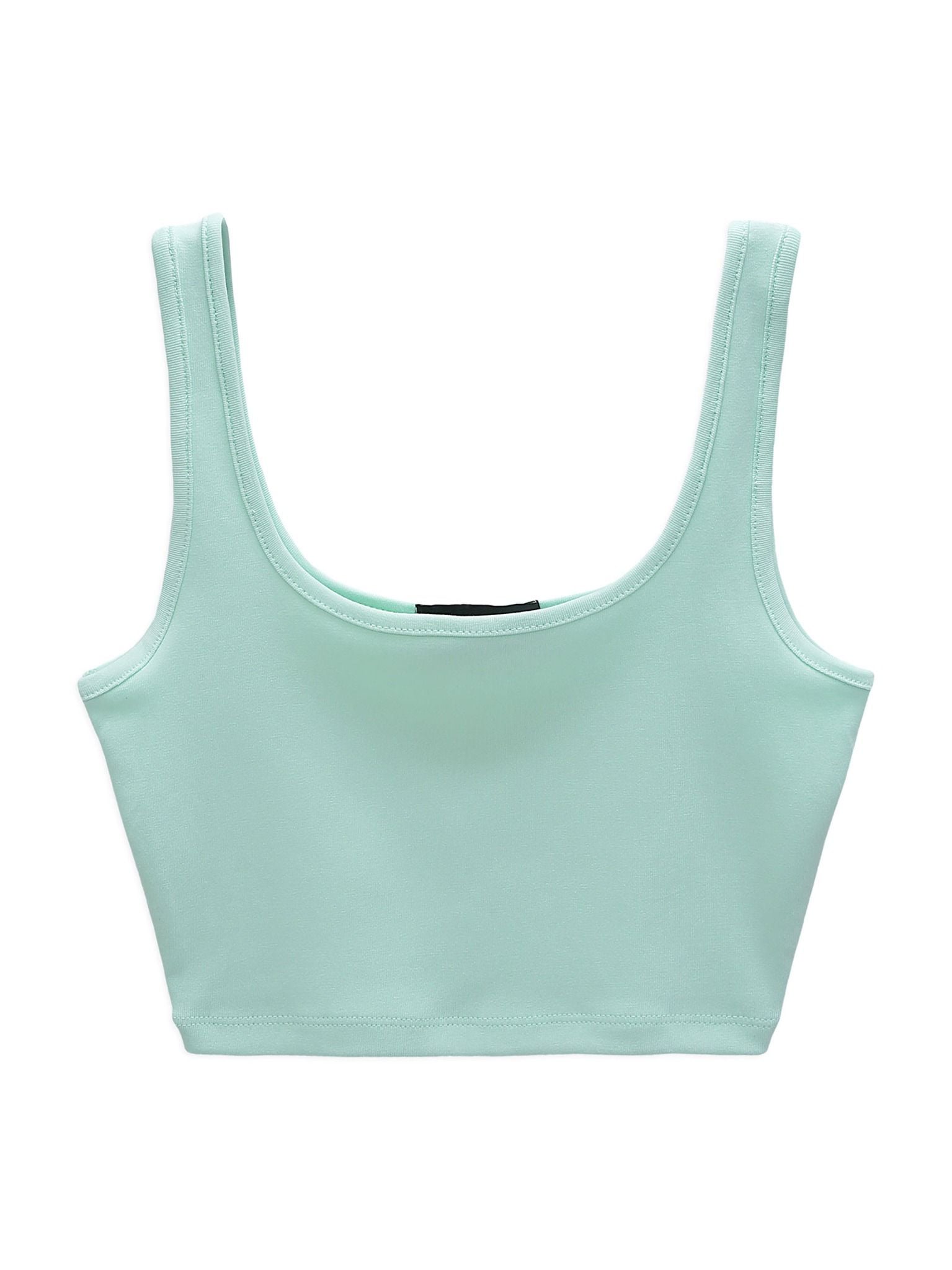Áo Croptop Basic Sleeveless Bend