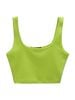 Áo Croptop Basic Sleeveless Bend