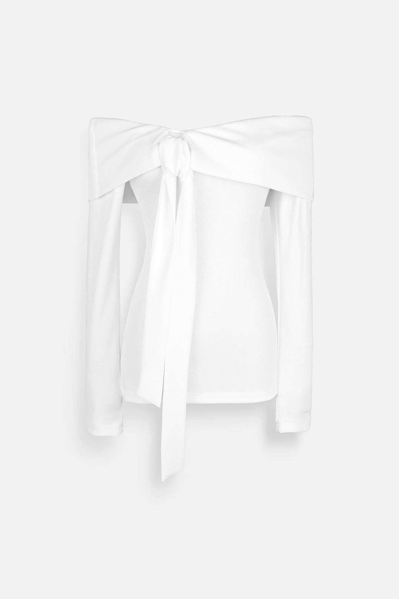 Áo Free Shoulder Long Sleeves