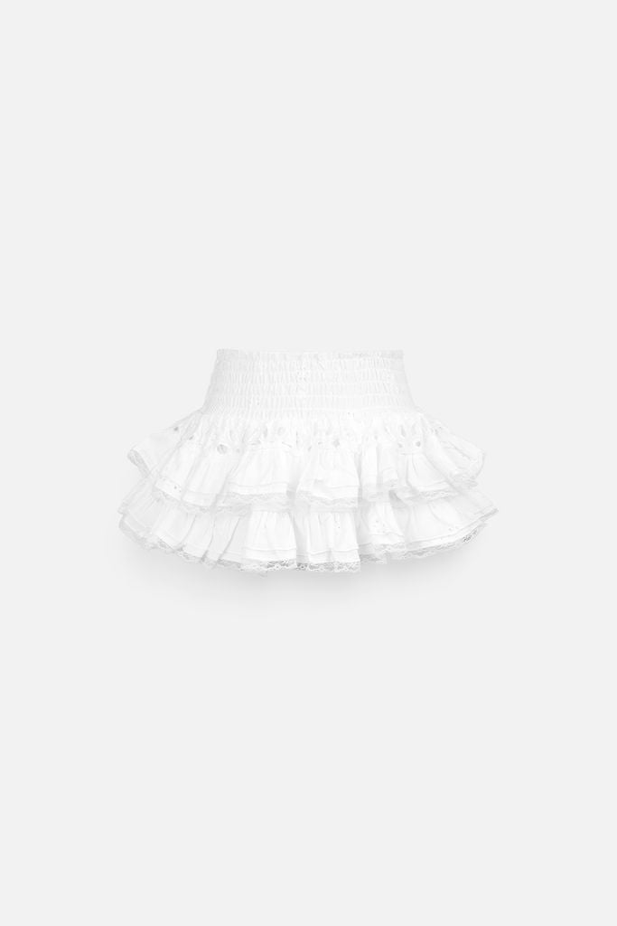  Chân Váy Ngắn Ruff Layers 