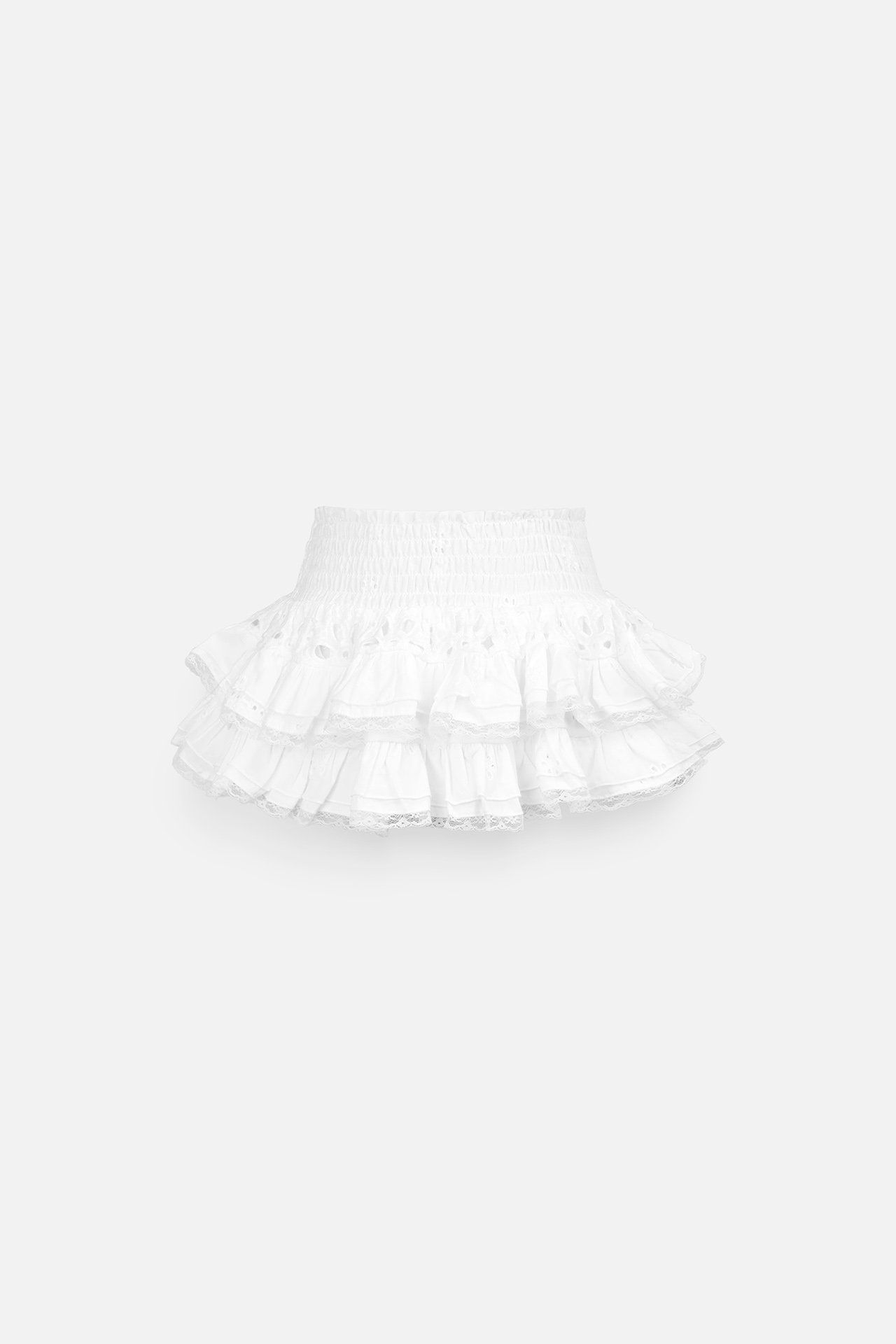 Chân Váy Ngắn Ruff Layers