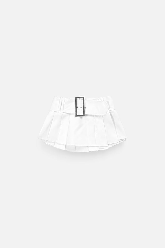  Chân Váy Ngắn Silver Buckle 