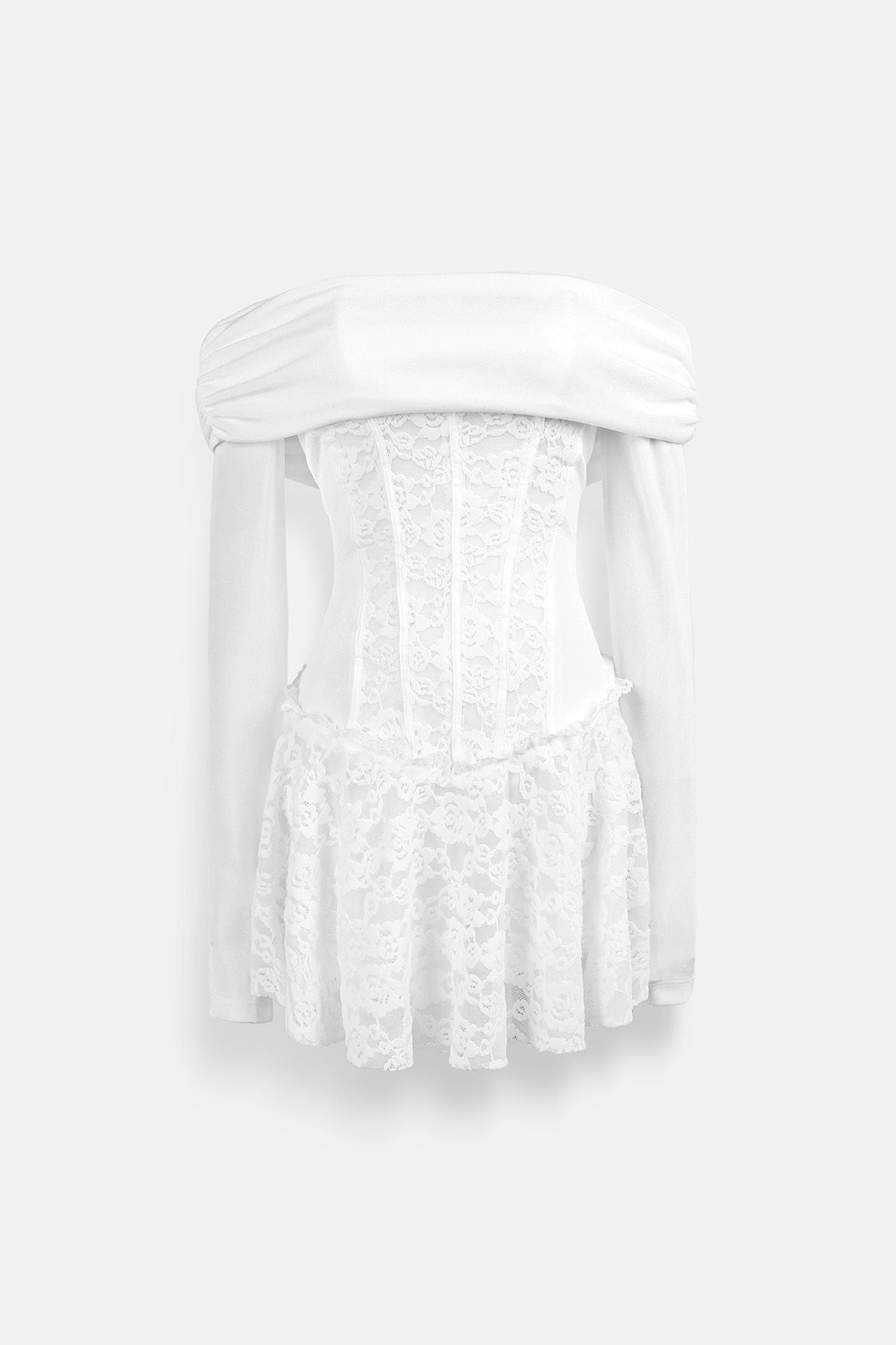 Đầm Ngắn Off Shoulder Girly