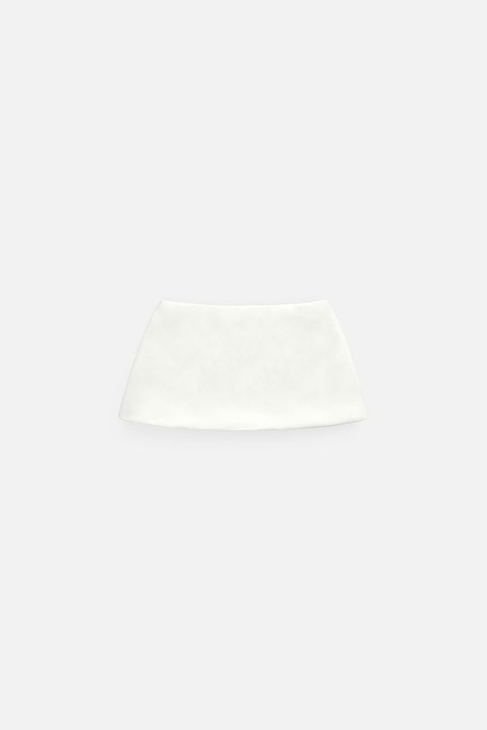  Chân Váy Ngắn Black White Plain 