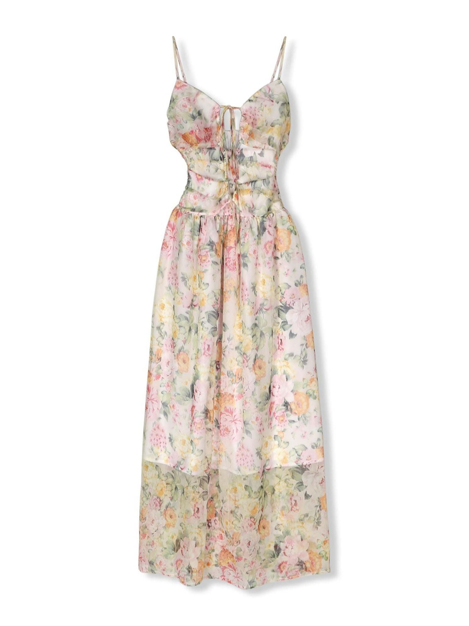 Đầm Dài Gentle Spring Flowers