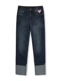 Quần Jean Straight Pink Heart