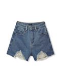 Quần Short Jean Distressed