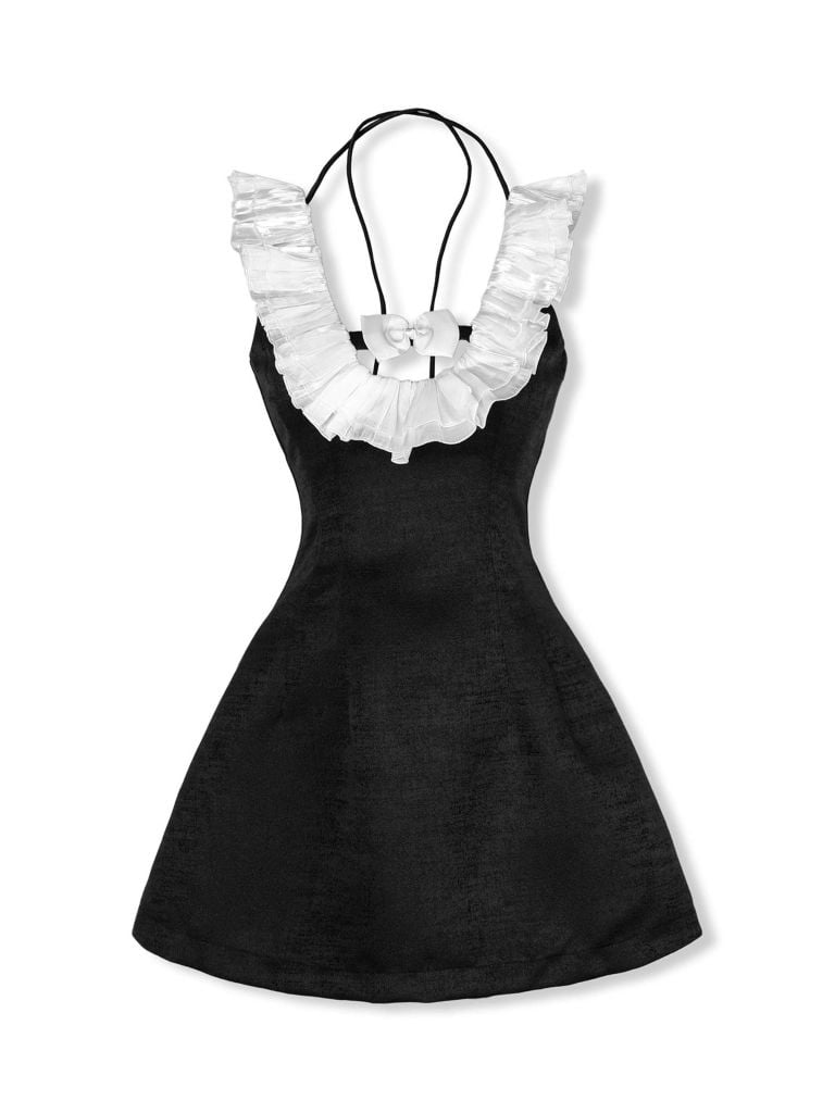  Đầm Ngắn Open Layer Straps 