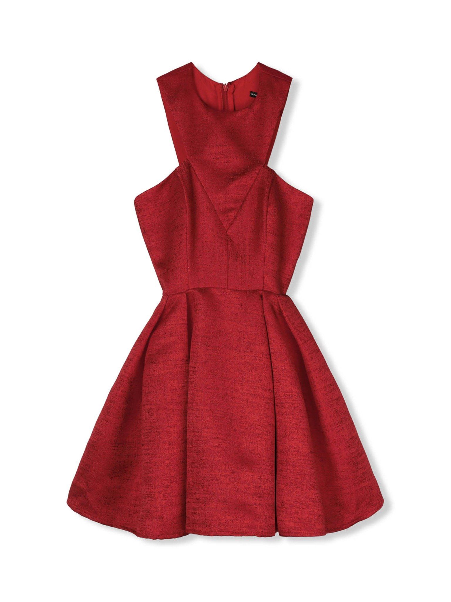  Đầm Ngắn Sleeveless Classic 