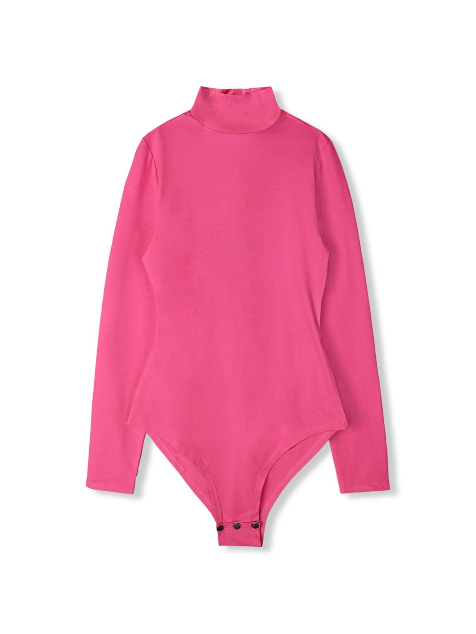 Bodysuit Long Sleeves Plain SomeHow