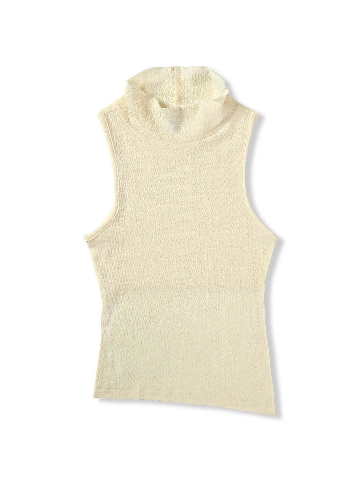 Áo High Neck Sleeveless Top