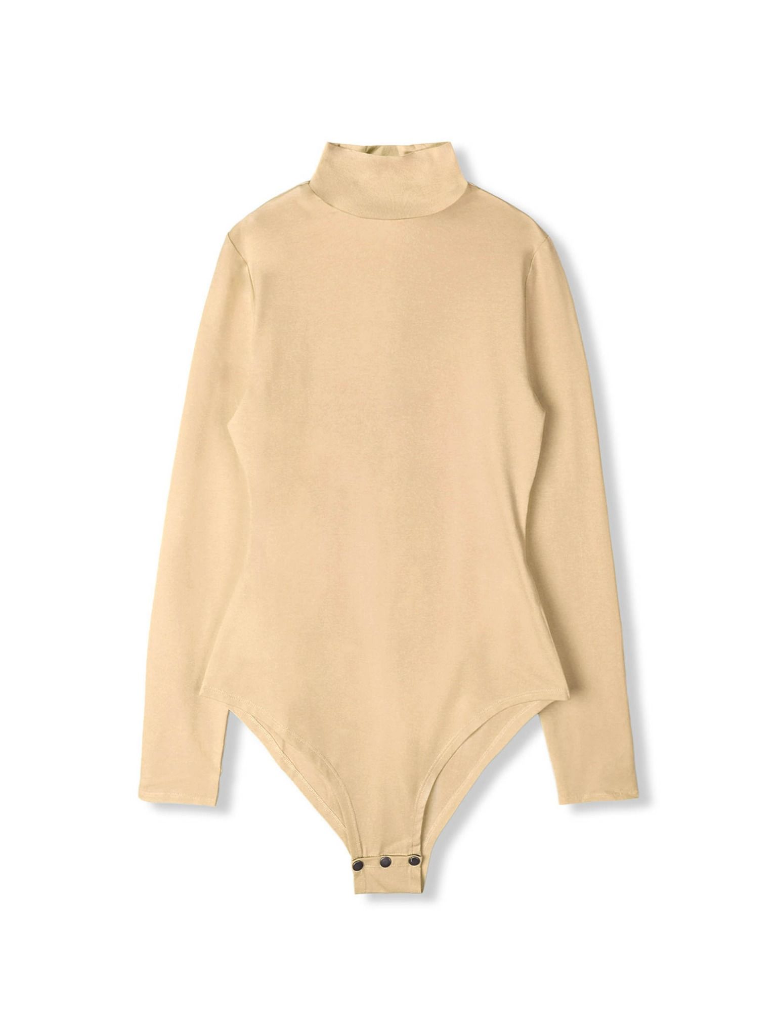  Bodysuit Long Sleeves Plain 