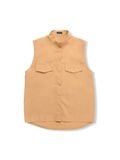 Áo Sơ Mi Sleeveless Banded Pockers