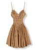 Đầm Ngắn Sundress Ruffle Waist