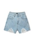 Quần Short Jean Distressed
