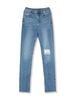 Quần Jean Slit Edge Distressed Blue