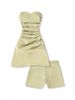 Set Spag Strap Flare Bottom With Short