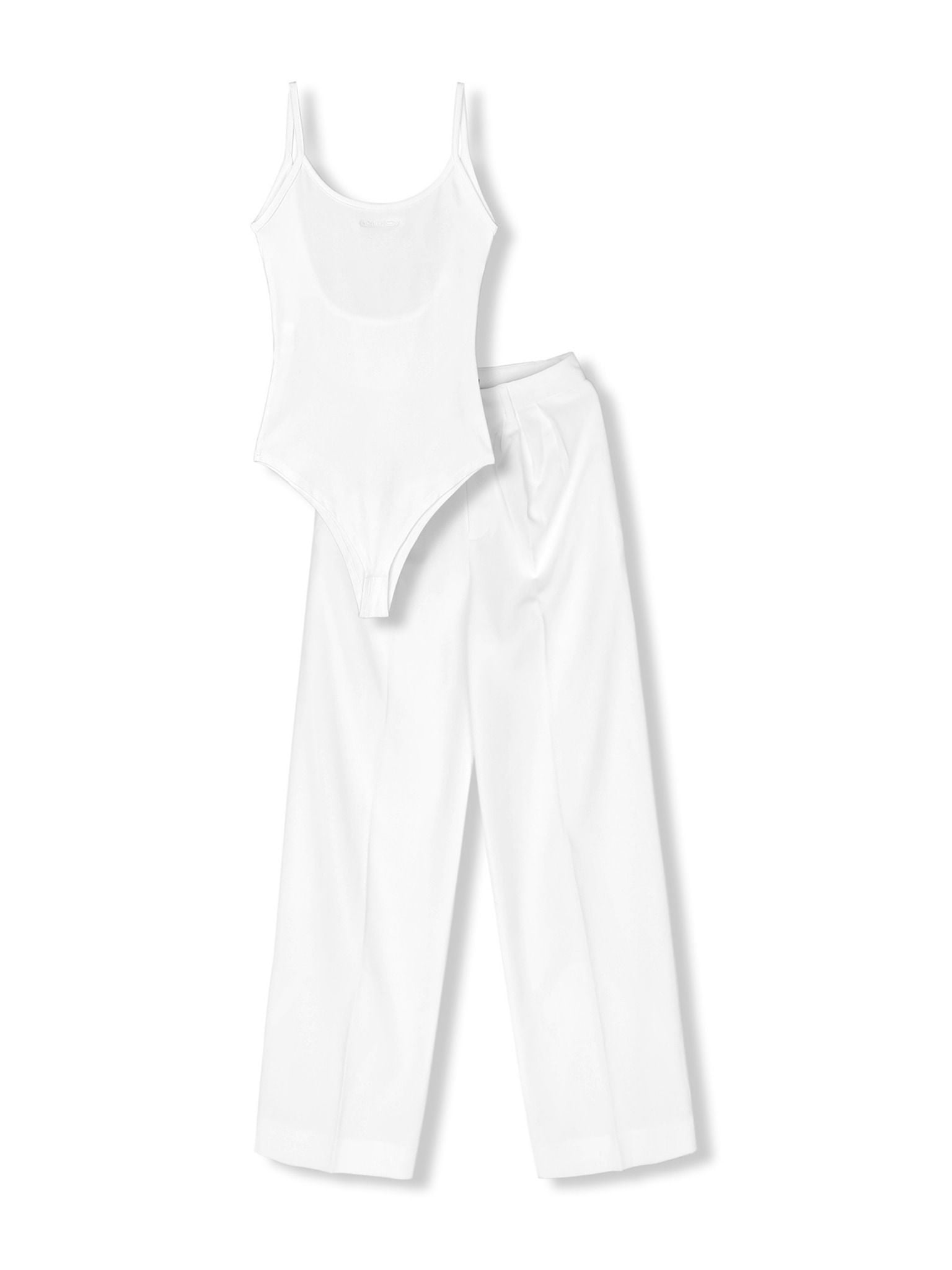 Set Bodysuit Straight Pant Basic