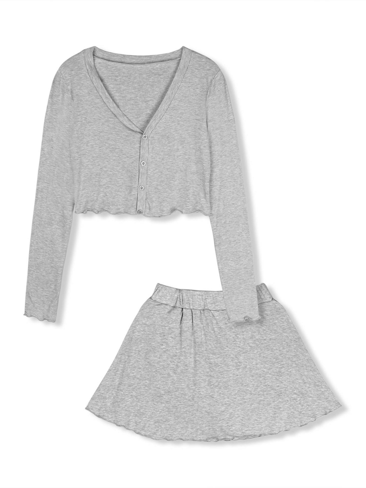 Set Long Sleeve Short Basic SomeHow