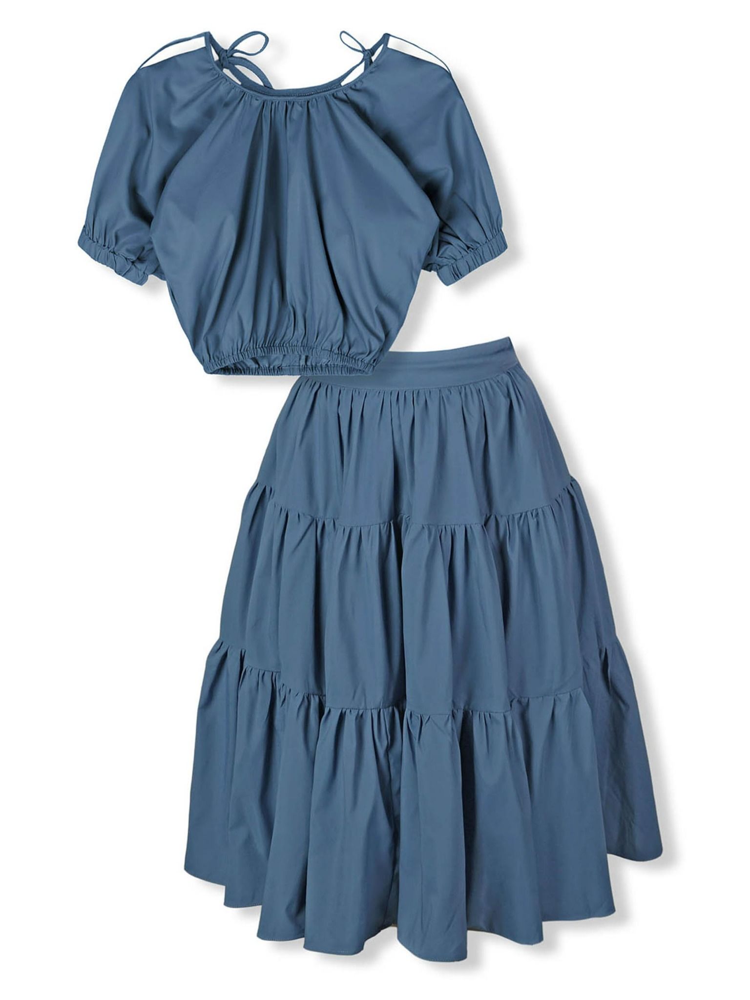 Set Áo - Chân Váy Tiered