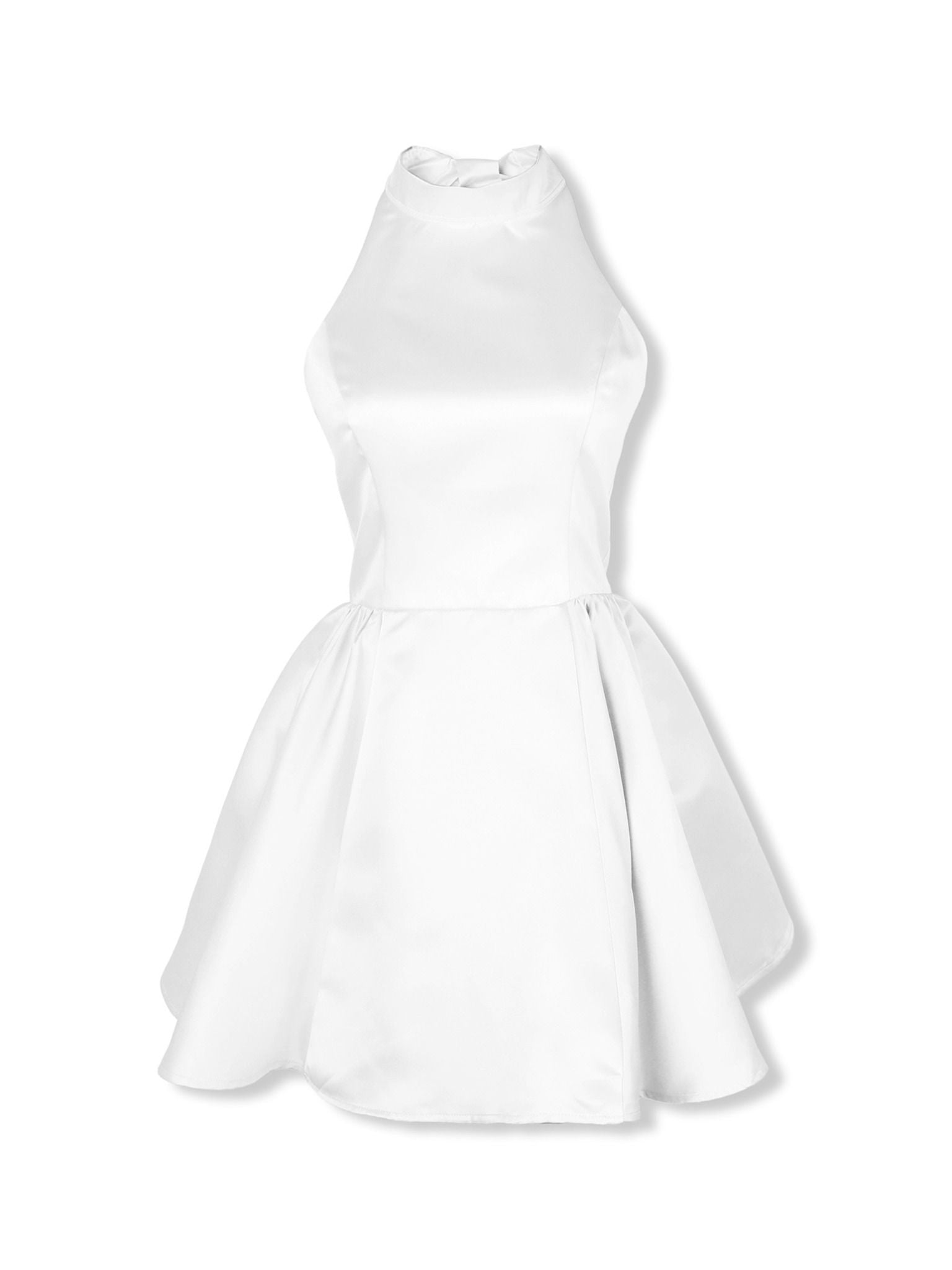 Đầm Ngắn Open Back Plain