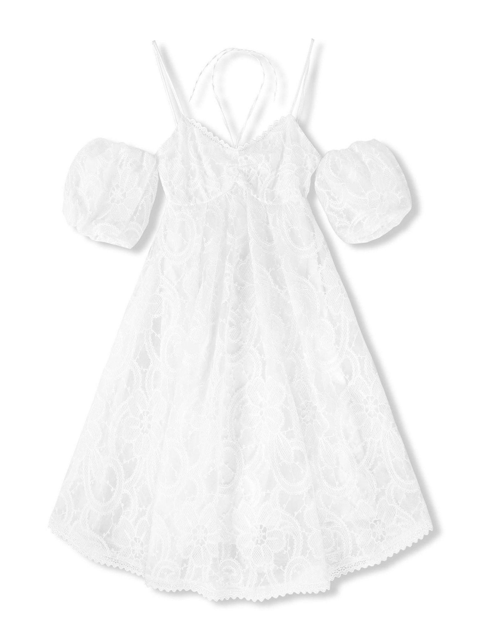 Đầm Ngắn Babydoll Lace Pumpkin