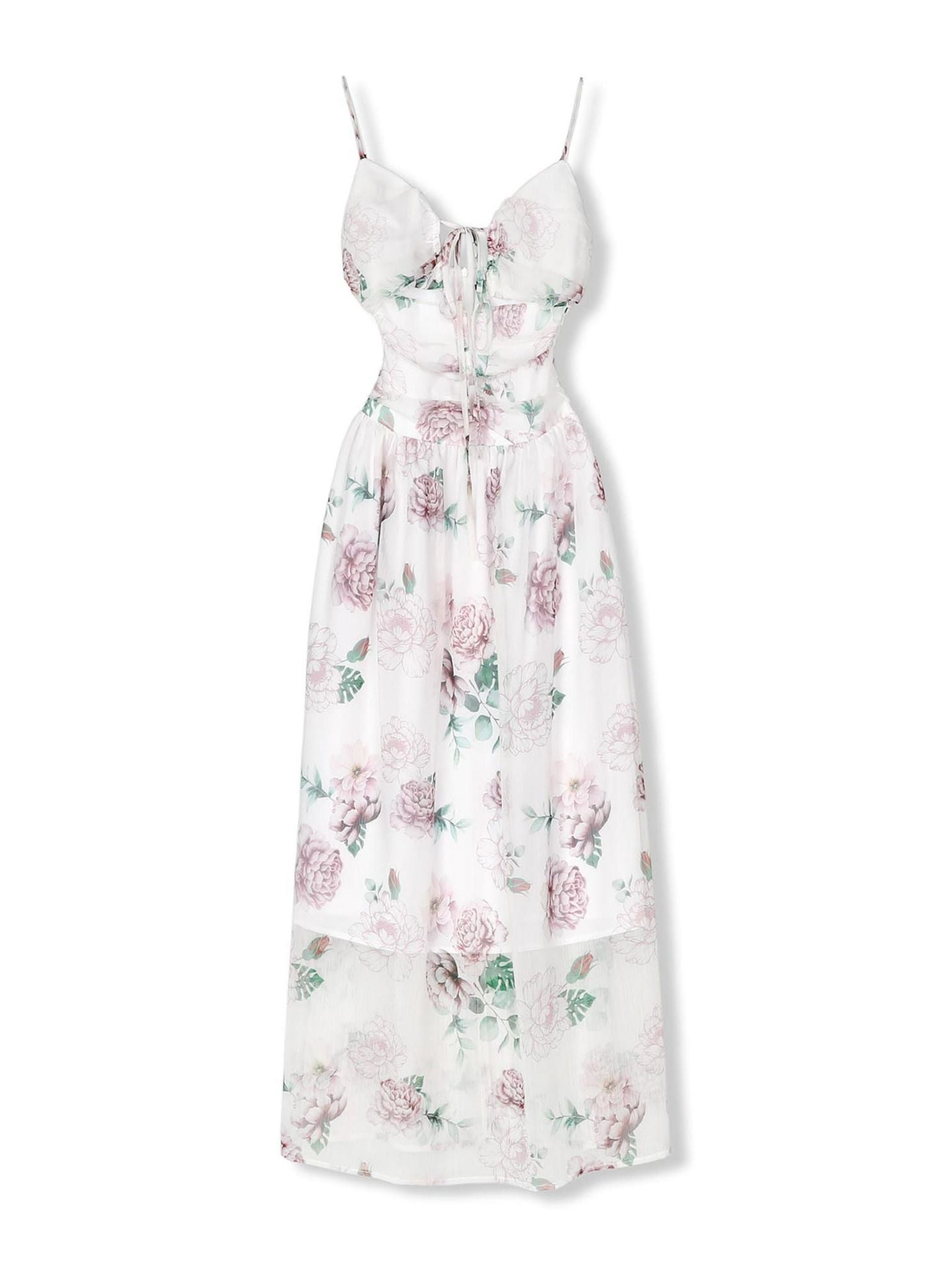 Đầm Dài Gentle Spring Flowers