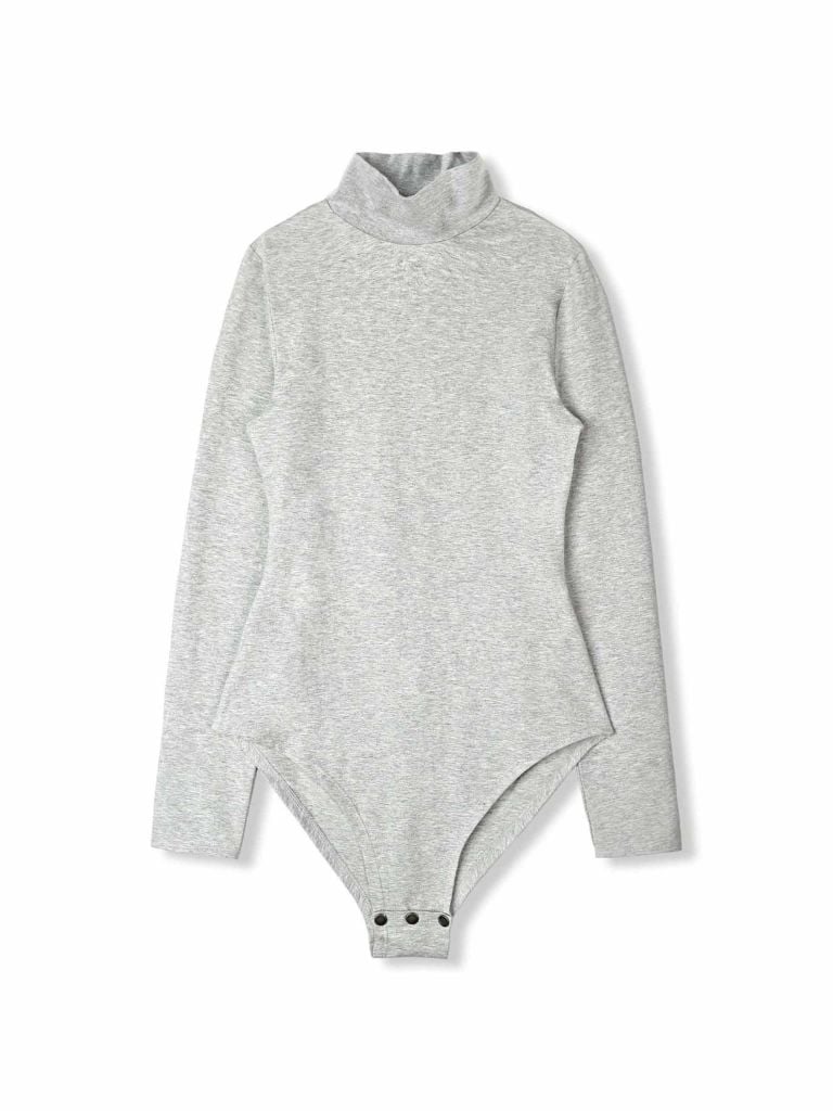  Bodysuit Long Sleeves Plain 