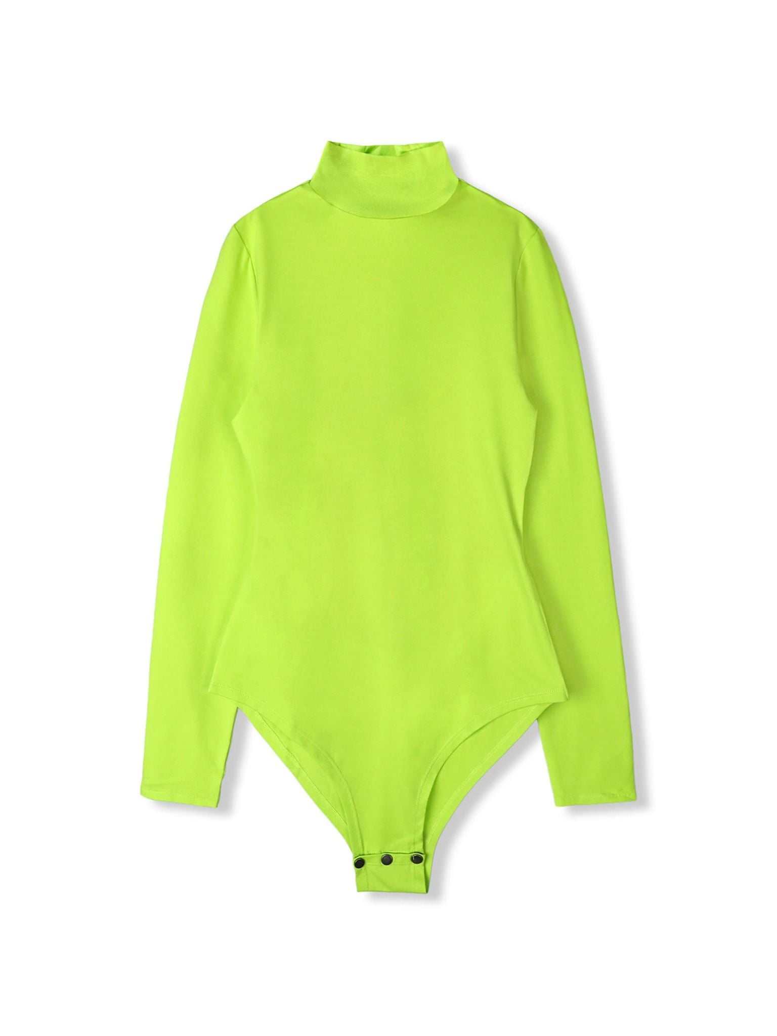 Bodysuit Long Sleeves Plain SomeHow