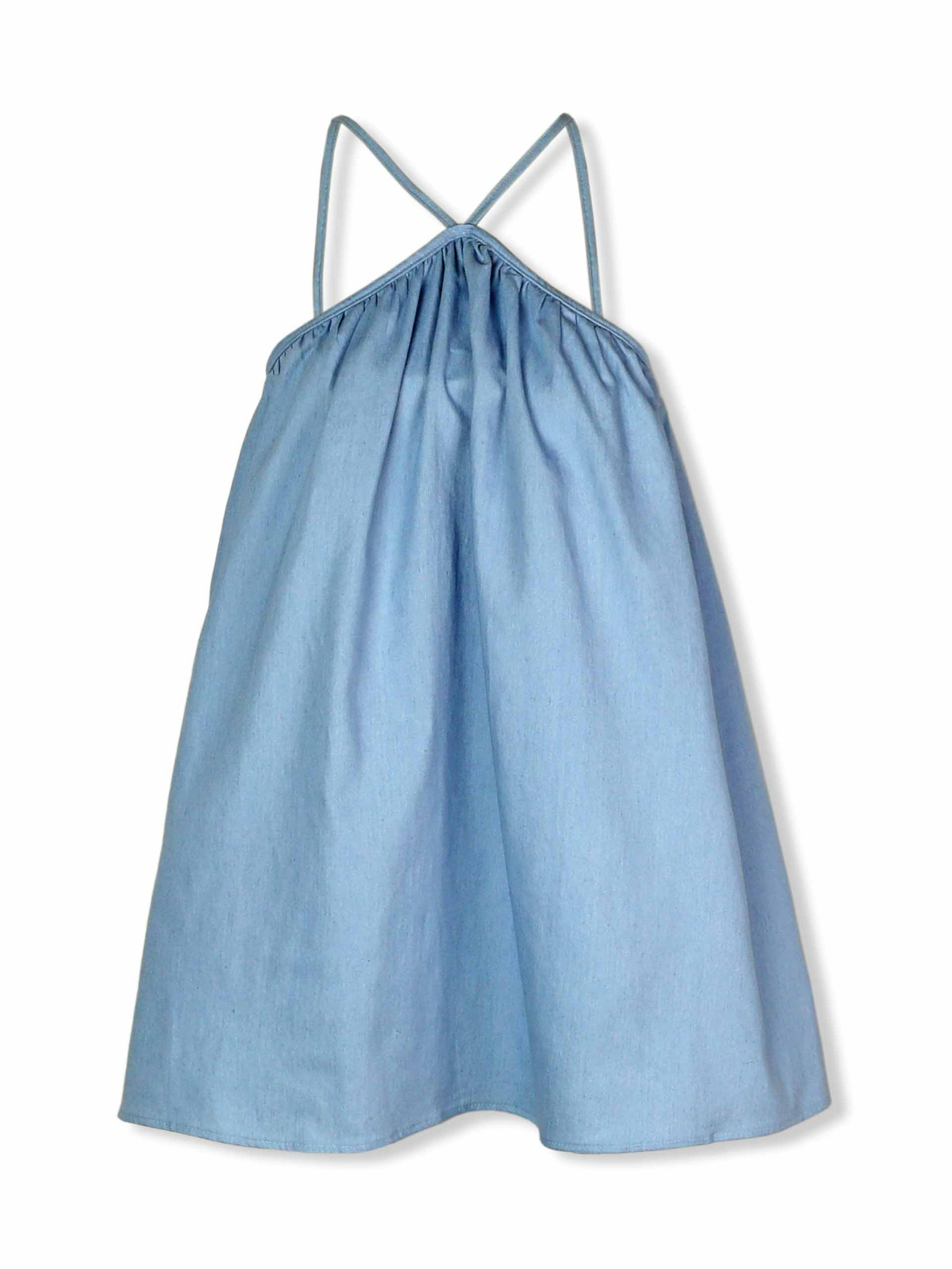 Đầm Ngắn Trapeze Blue Shapes
