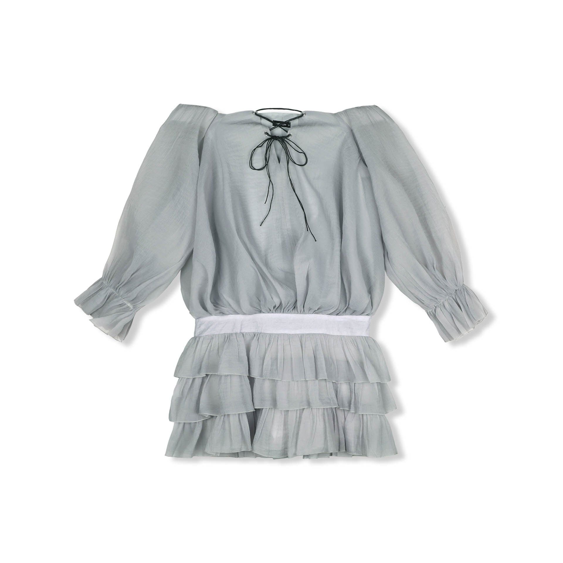 Đầm Ngắn Loose Top 3 Layers