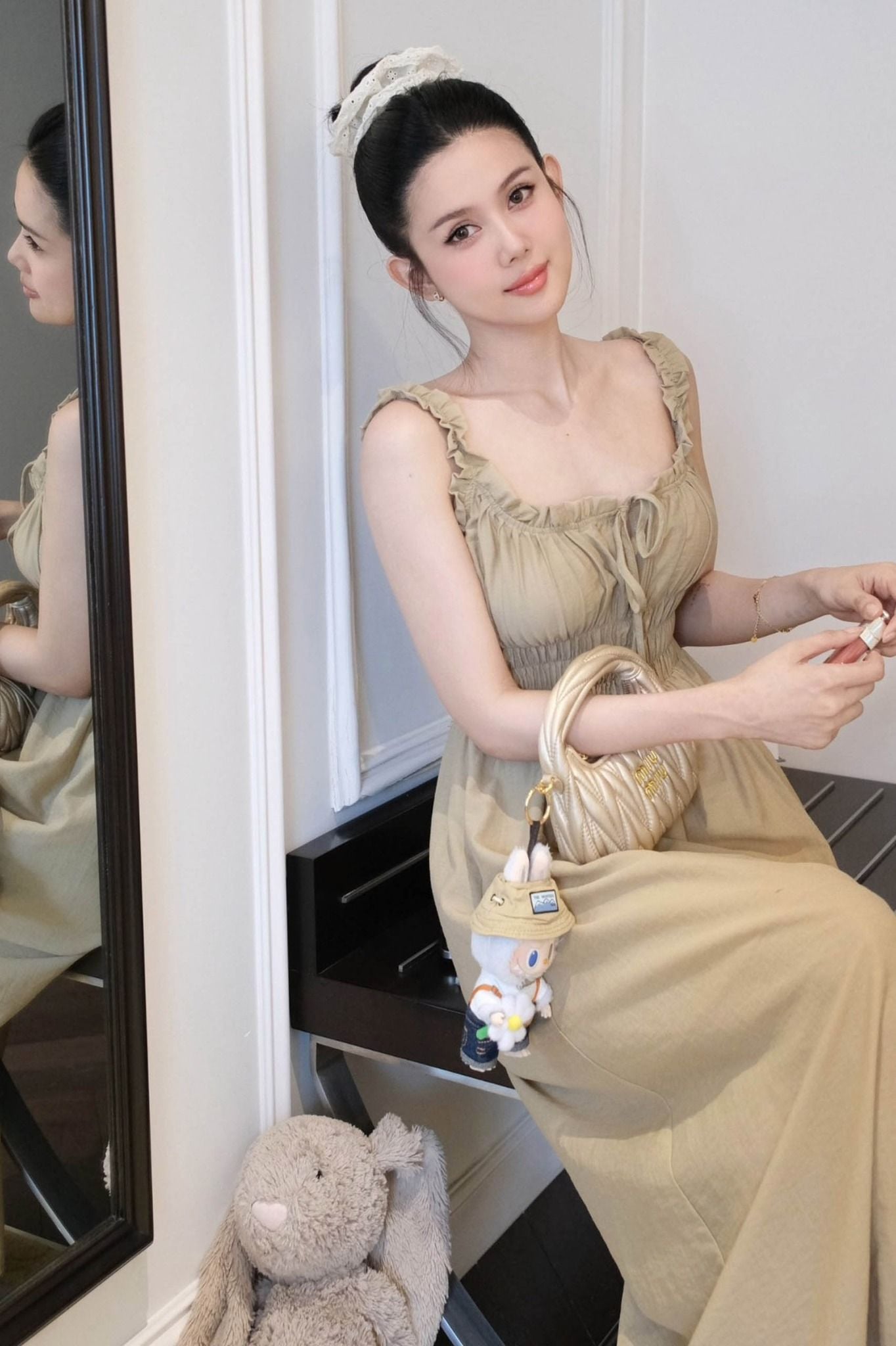 Đầm Dài Corduroy Gentle