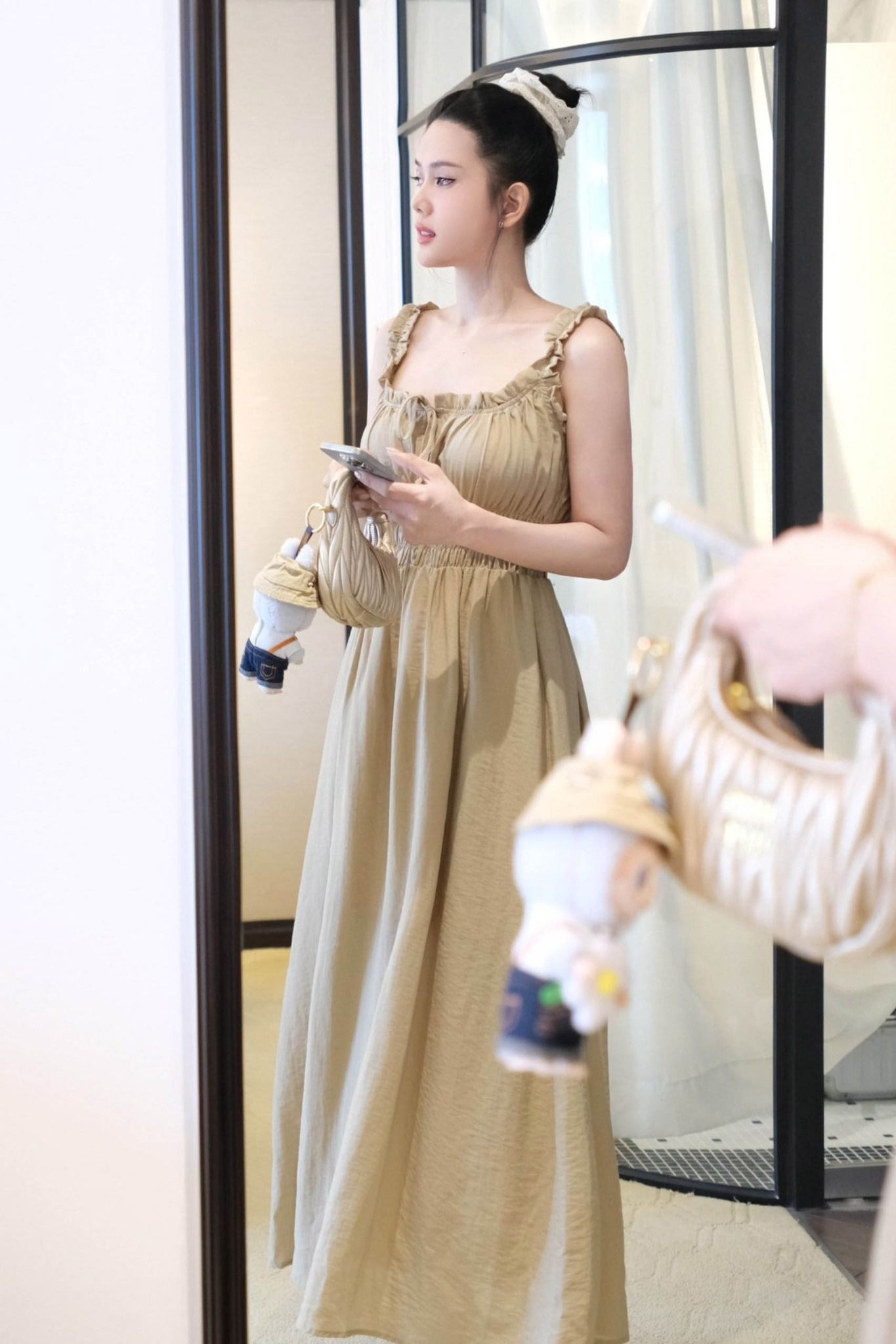 Đầm Dài Corduroy Gentle