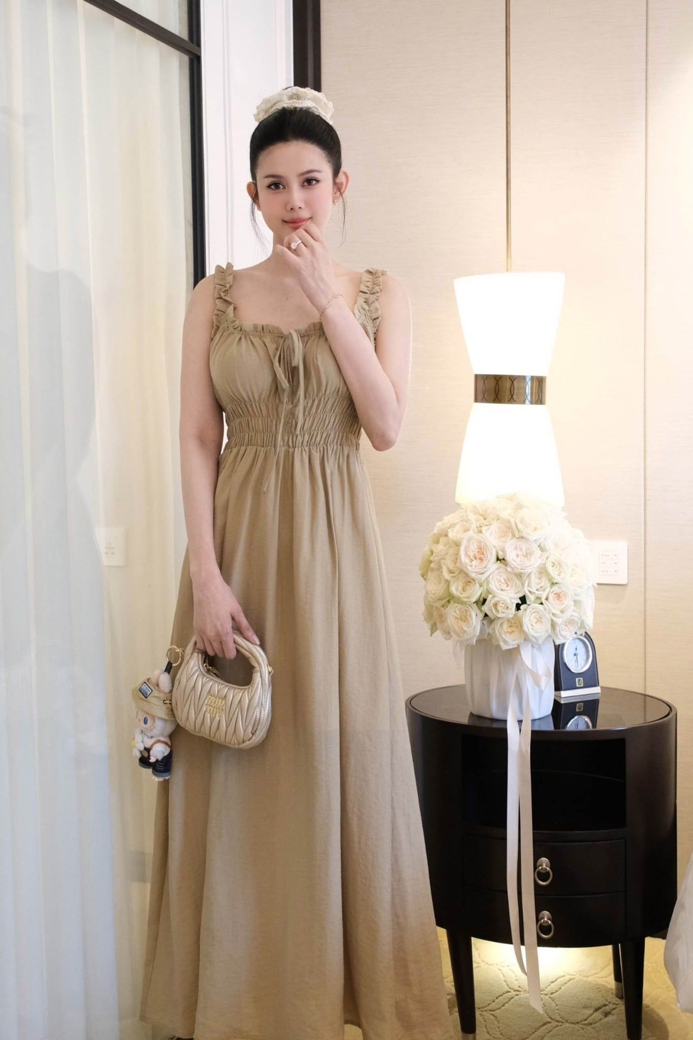 Đầm Dài Corduroy Gentle