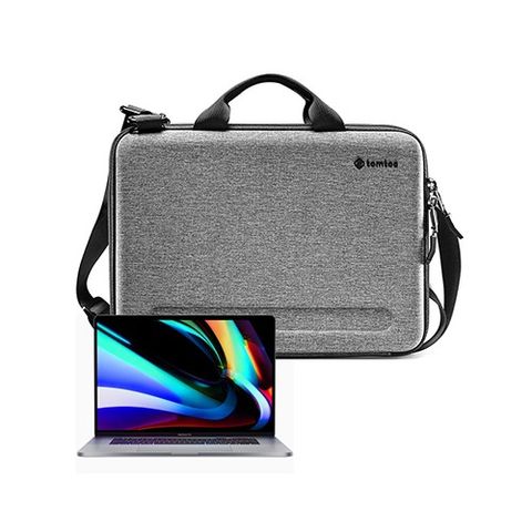 Túi đeo chéo chống va đập Tomtoc Eva For Macbook Pro 15″/Macbook 16″ Gray (A25-E01G)