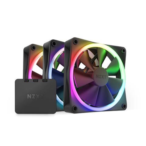 Fan NZXT F120 RGB Triple Black