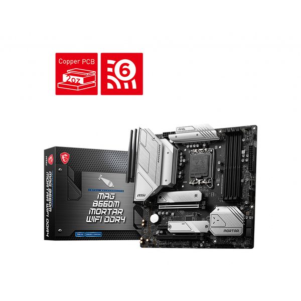 Mainboard MSI MAG B660M MORTAR WIFI DDR4