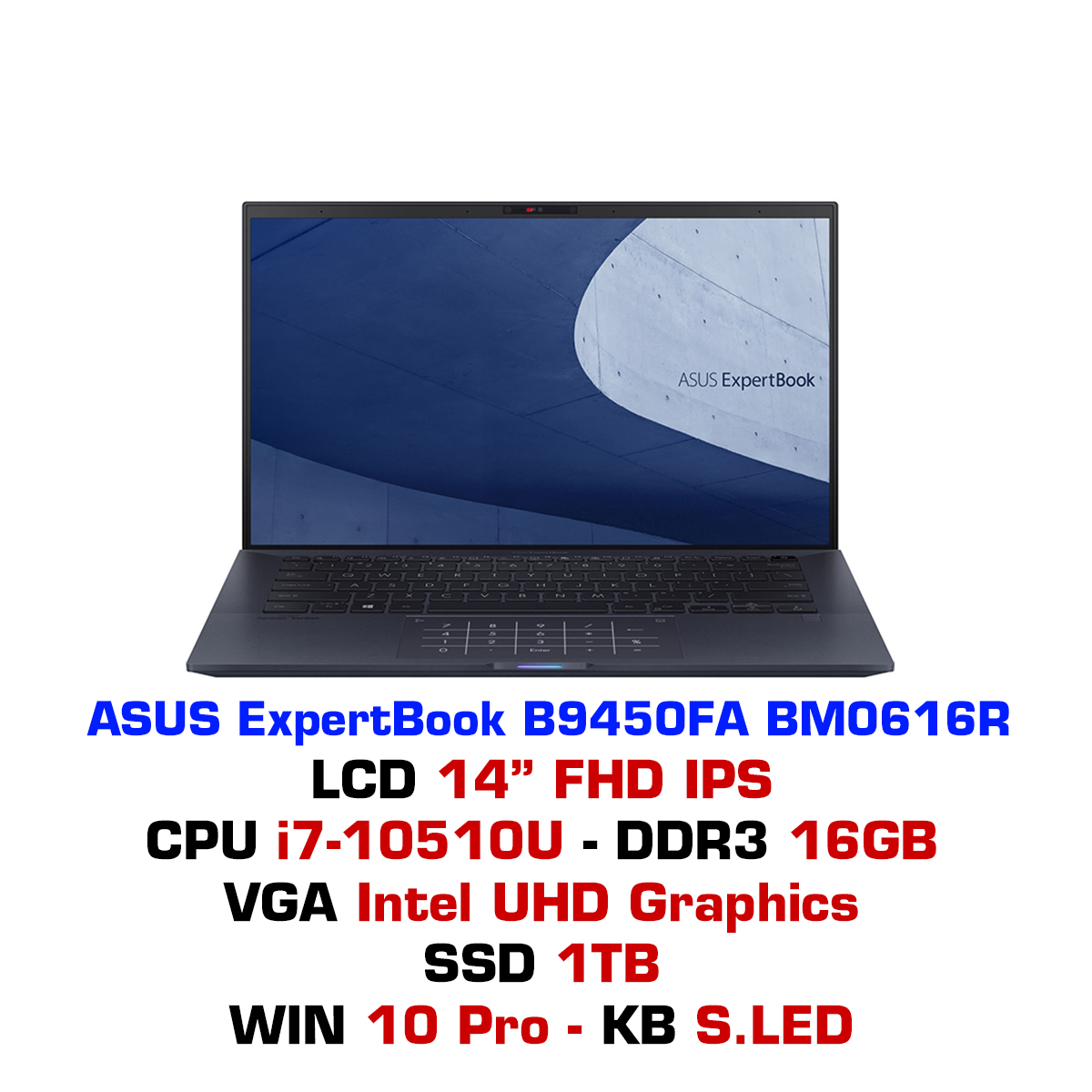 Laptop ASUS ExpertBook B9450FA-BM0616R giá rẻ – GEARVN.COM