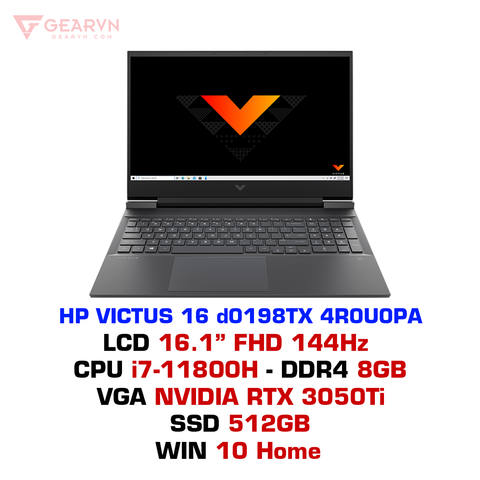 Laptop Gaming HP VICTUS 16 d0198TX 4R0U0PA