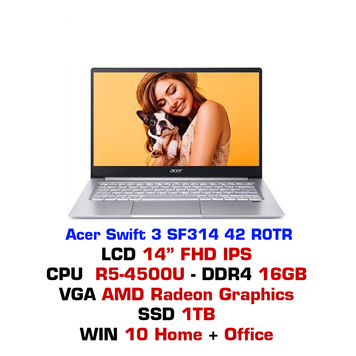 Laptop Acer Swift 3 SF314 42 R0TR chính hãng, giá rẻ – GEARVN.COM