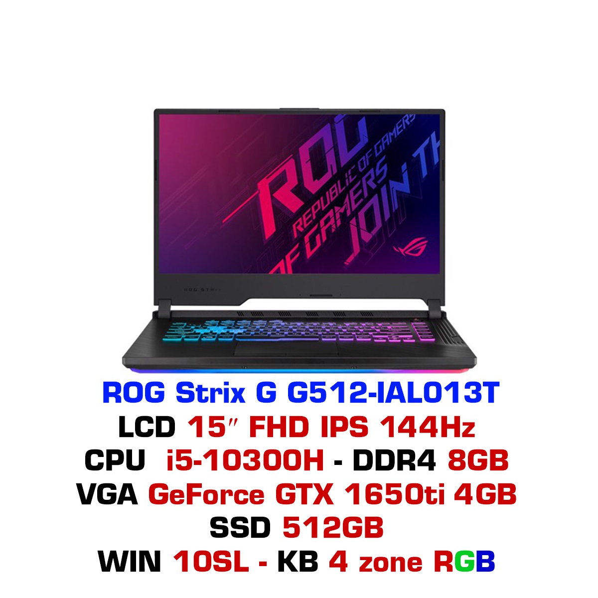 Laptop Gaming Asus ROG Strix G G512 IAL013T – GEARVN.COM