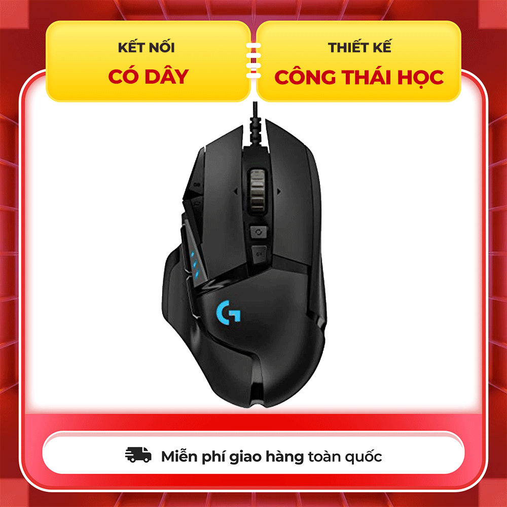 Chuột gaming Logitech G502 Hero giá rẻ – GEARVN.COM
