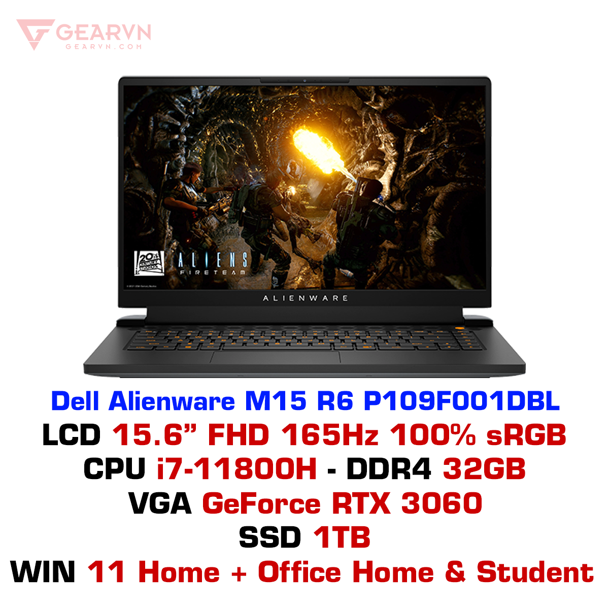 Laptop gaming Dell Alienware M15 R6 P109F001DBL – Laptop gaming Dell Alienware M15 R6 P109F001DBL –