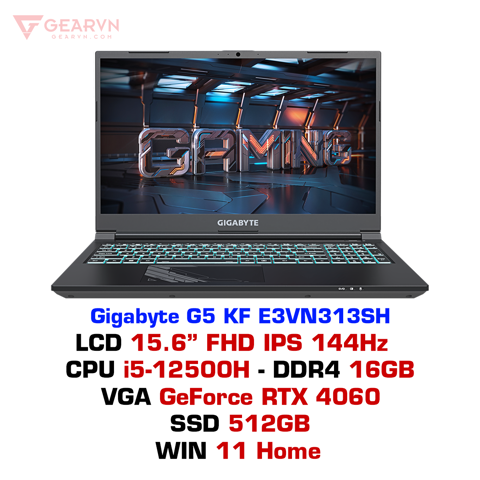 Laptop gaming Gigabyte G5 KF E3VN313SH