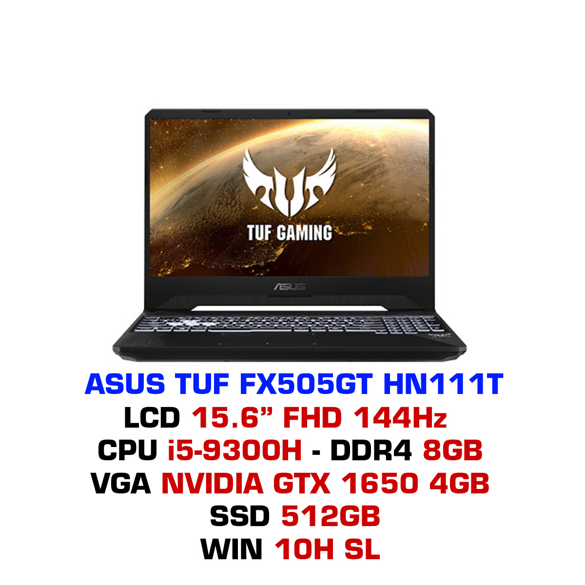 Laptop Gaming Asus TUF FX505GT HN111T giá rẻ – GEARVN.COM