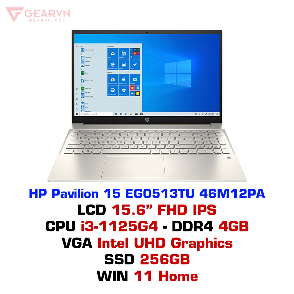 Laptop HP Pavilion 15 EG0513TU 46M12PA chính hãng – 