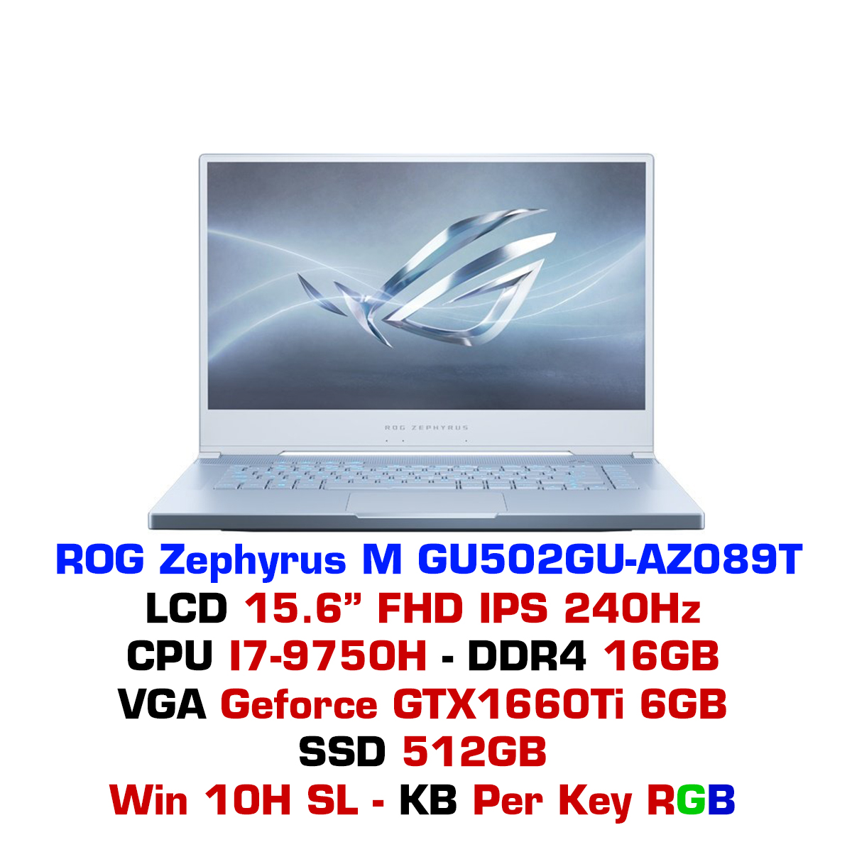 Laptop Gaming ASUS ROG Zephyrus M GU502GU AZ089T – GEARVN.COM